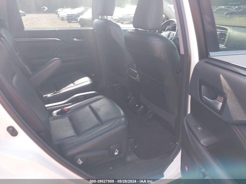 2015 Toyota Highlander Limited V6 VIN: 5TDYKRFH8FS059012 Lot: 39527959