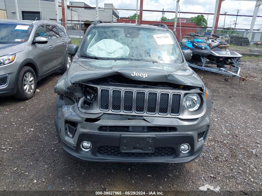 2021 Jeep Renegade Limited 4X4 VIN: ZACNJDD10MPM34316 Lot: 39527965