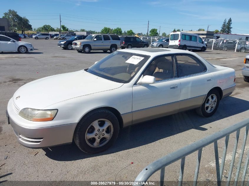 1996 Lexus Es 300 VIN: JT8BF12G2T0142098 Lot: 39527979