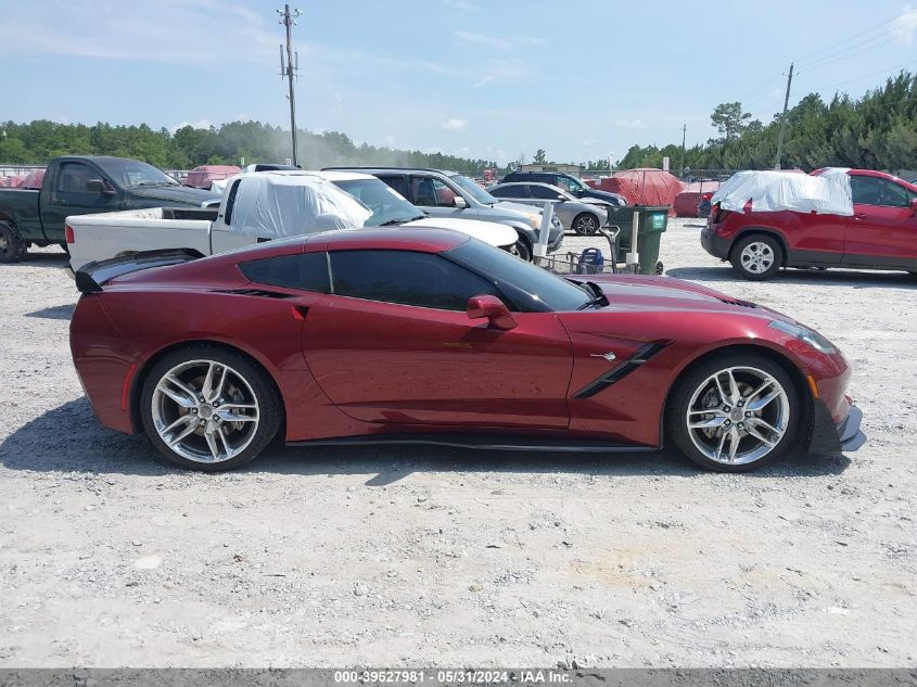 2019 Chevrolet Corvette Stingray VIN: 1G1YB2D76K5123462 Lot: 39527981