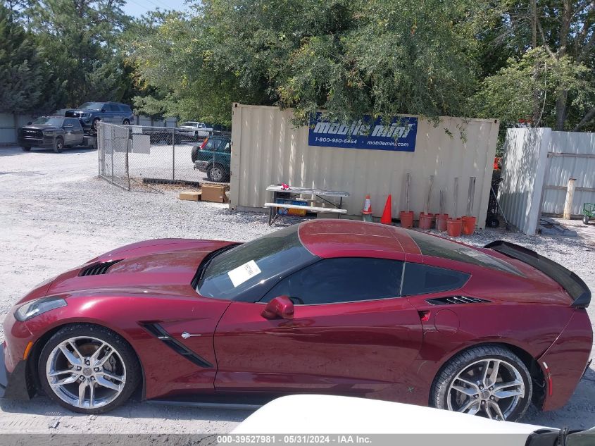 2019 Chevrolet Corvette Stingray VIN: 1G1YB2D76K5123462 Lot: 39527981