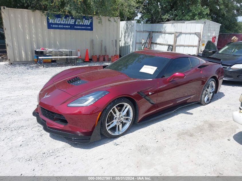 2019 Chevrolet Corvette Stingray VIN: 1G1YB2D76K5123462 Lot: 39527981