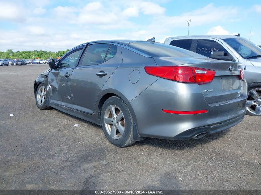 2015 Kia Optima Lx VIN: 5XXGM4A73FG379220 Lot: 39527983