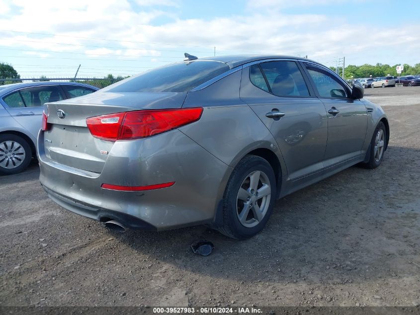 2015 Kia Optima Lx VIN: 5XXGM4A73FG379220 Lot: 39527983