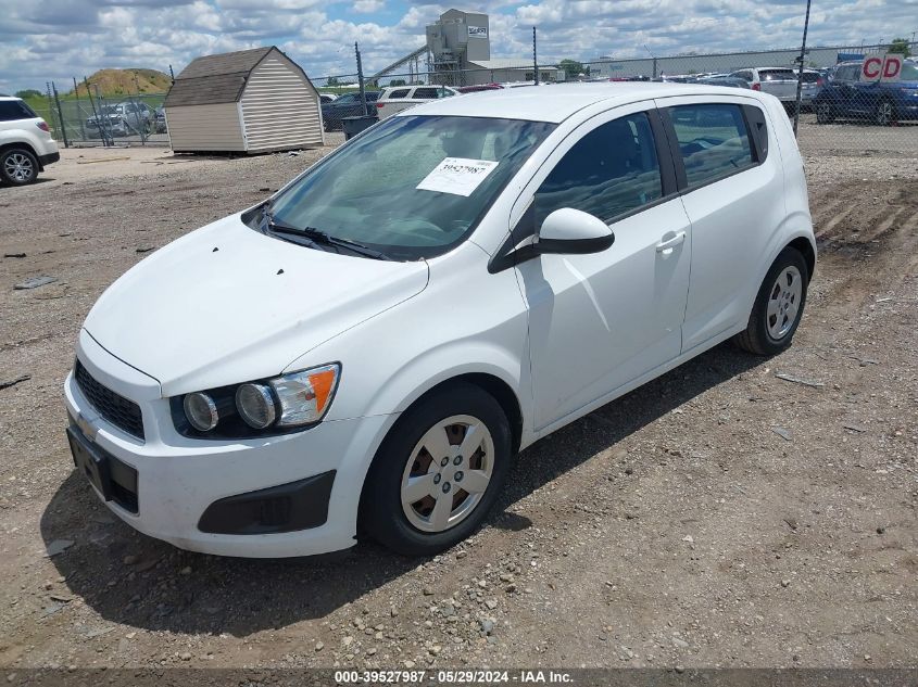 2014 Chevrolet Sonic Ls Auto VIN: 1G1JA6SH3E4227585 Lot: 39527987