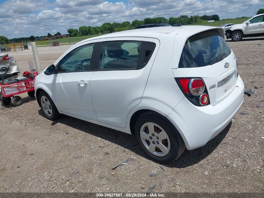 2014 Chevrolet Sonic Ls Auto VIN: 1G1JA6SH3E4227585 Lot: 39527987