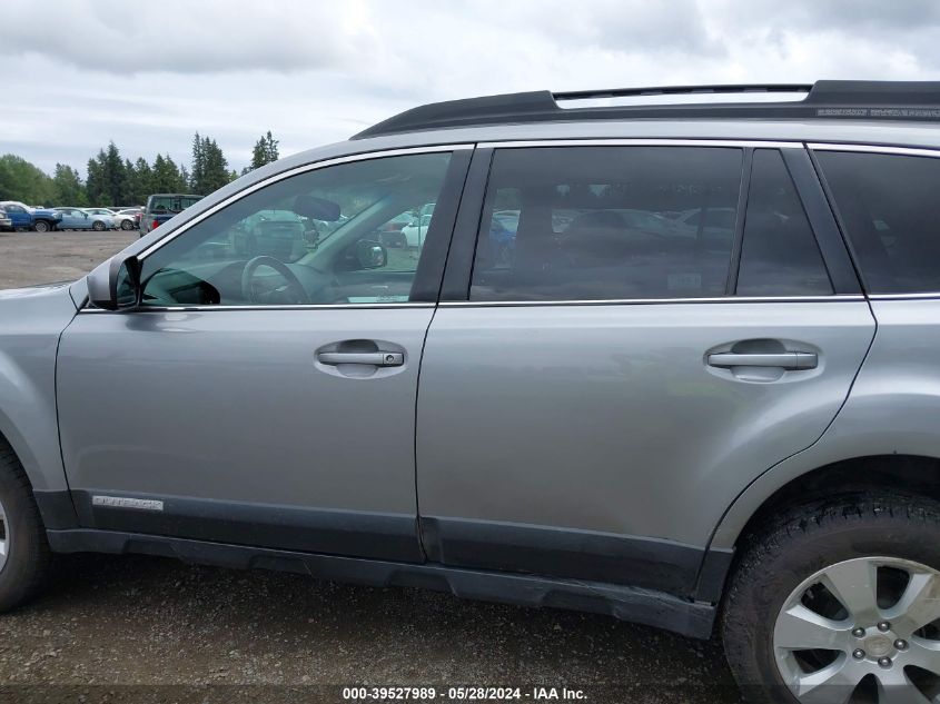 2011 Subaru Outback 2.5I Premium VIN: 4S4BRBCC7B3327542 Lot: 39527989