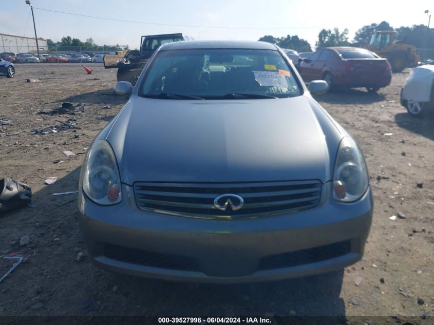 2006 Infiniti G35 VIN: JNKCV51E46M513015 Lot: 39527998