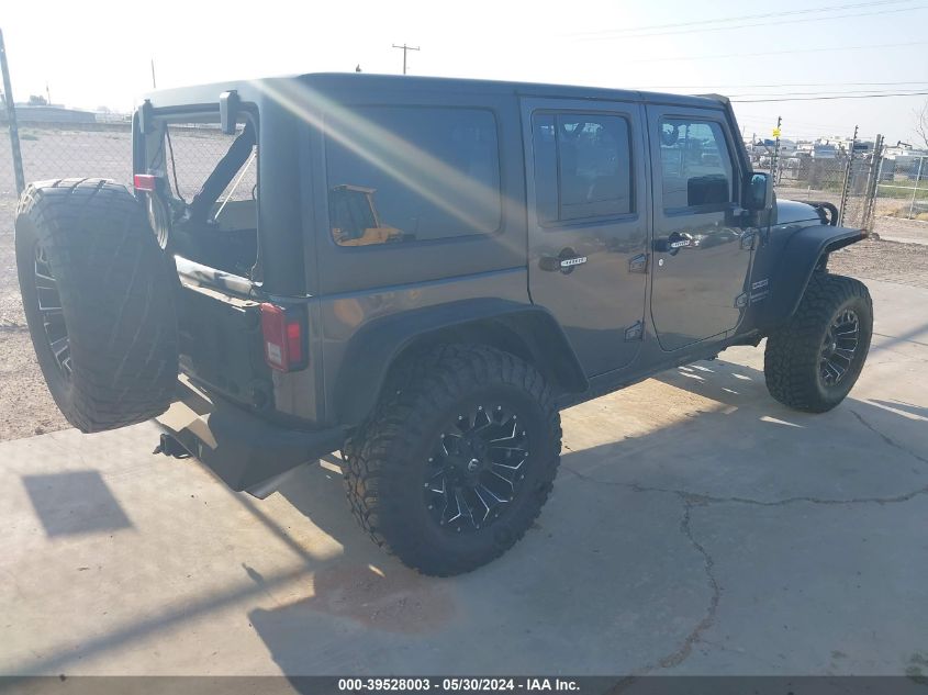 1C4BJWDG7HLJ16947 2017 Jeep Wrangler Unlimited Sport 4X4