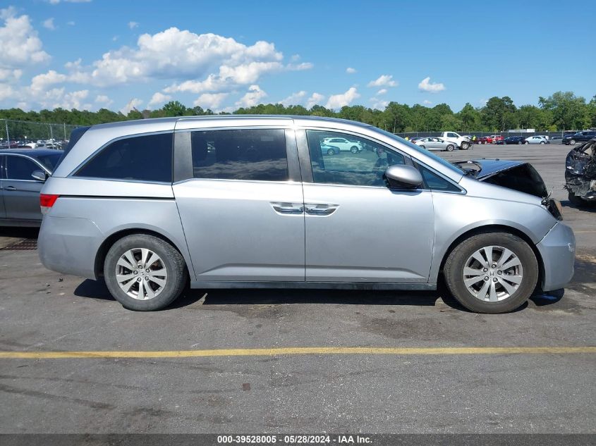 2016 Honda Odyssey Se VIN: 5FNRL5H39GB078671 Lot: 39528005