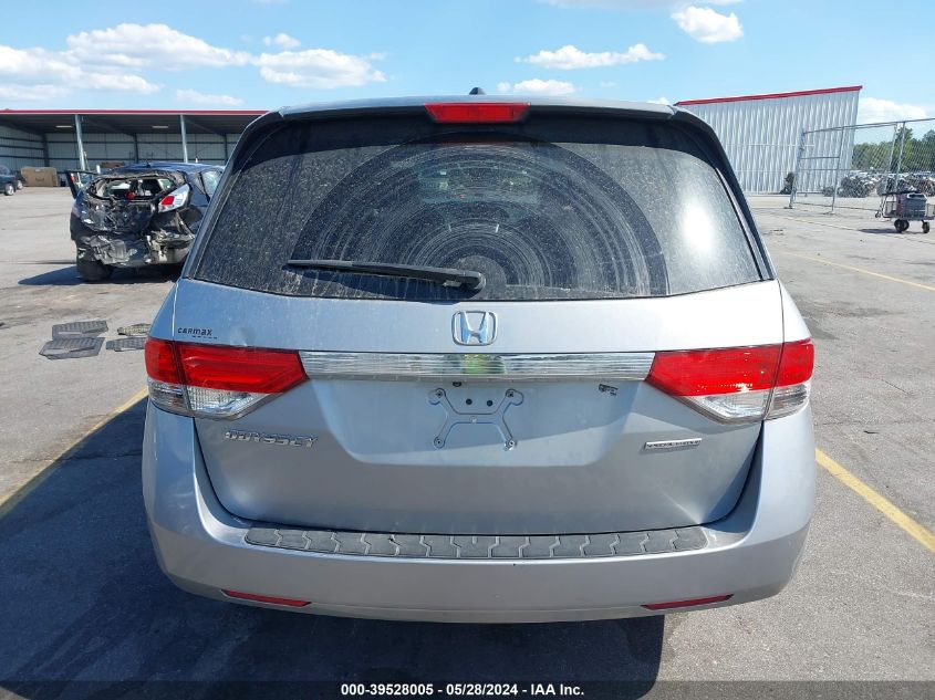 2016 Honda Odyssey Se VIN: 5FNRL5H39GB078671 Lot: 39528005