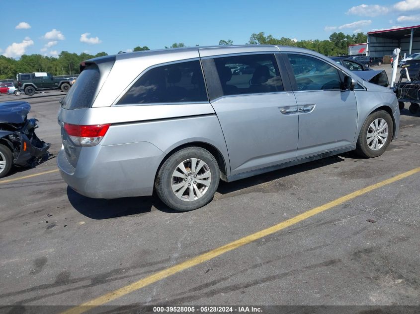 2016 Honda Odyssey Se VIN: 5FNRL5H39GB078671 Lot: 39528005