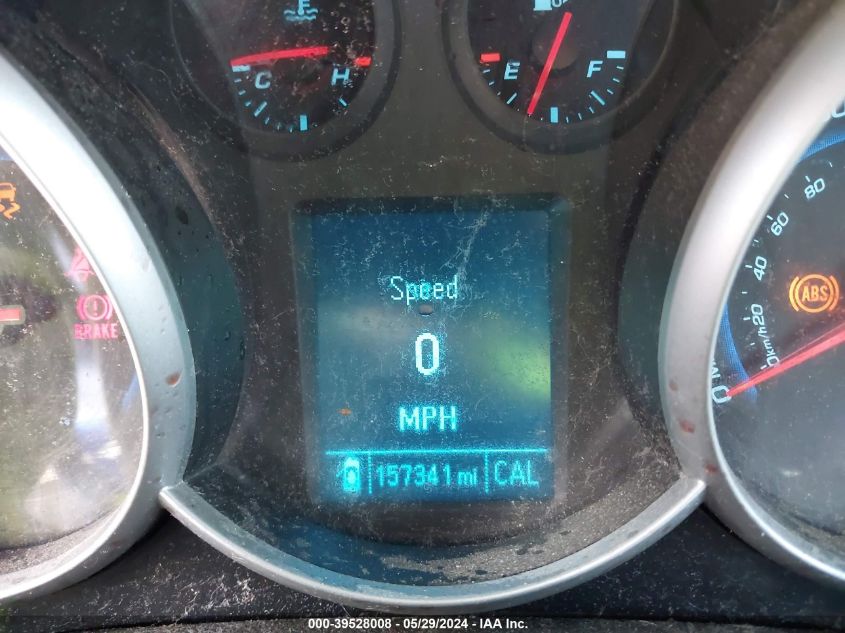 2012 Chevrolet Cruze 1Lt VIN: 1G1PL5SC5C7212939 Lot: 39528008