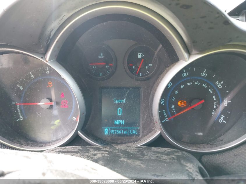 2012 Chevrolet Cruze 1Lt VIN: 1G1PL5SC5C7212939 Lot: 39528008