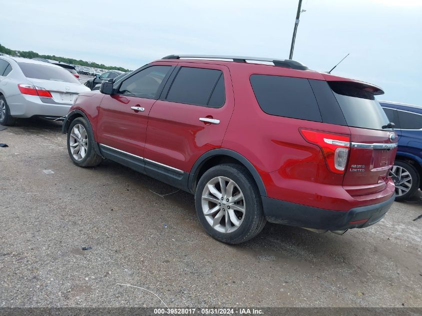 2013 Ford Explorer Limited VIN: 1FM5K7F88DGA20334 Lot: 39528017