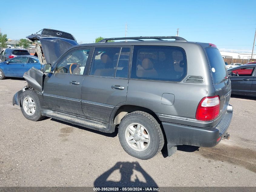 2002 Lexus Lx 470 VIN: JTJHT00W623512715 Lot: 39528028