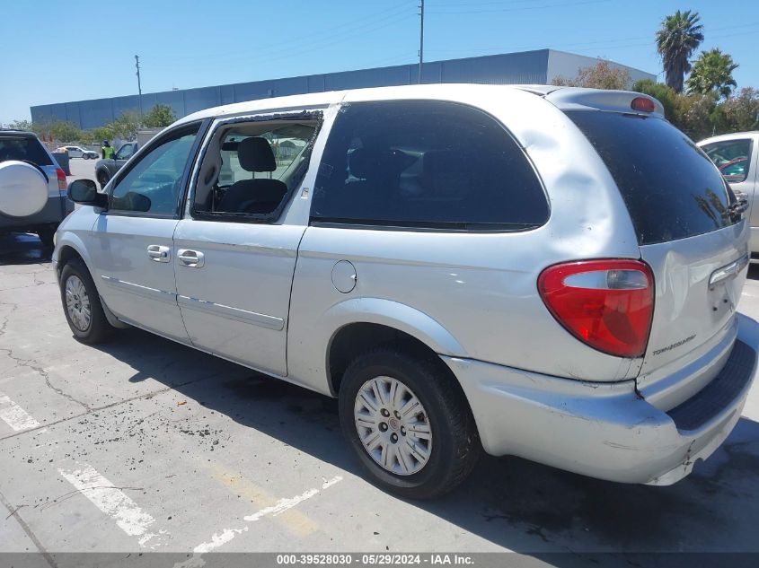 2007 Chrysler Town & Country Lx VIN: 2A4GP44R17R236127 Lot: 39528030