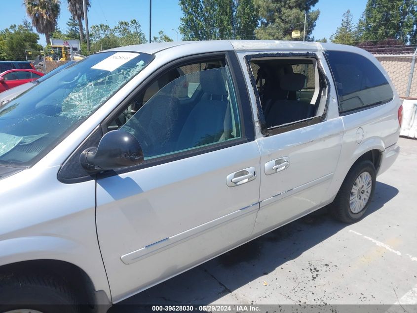 2007 Chrysler Town & Country Lx VIN: 2A4GP44R17R236127 Lot: 39528030