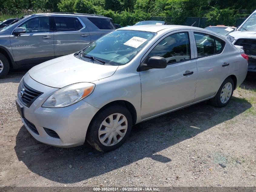 2014 Nissan Versa 1.6 S+ VIN: 3N1CN7APXEL846183 Lot: 39528031