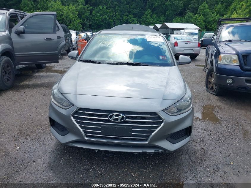 2022 Hyundai Accent Se VIN: 3KPC24A62NE156072 Lot: 39528032