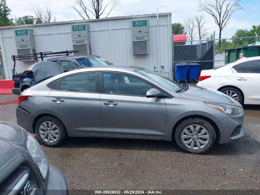 2022 Hyundai Accent Se VIN: 3KPC24A62NE156072 Lot: 39528032