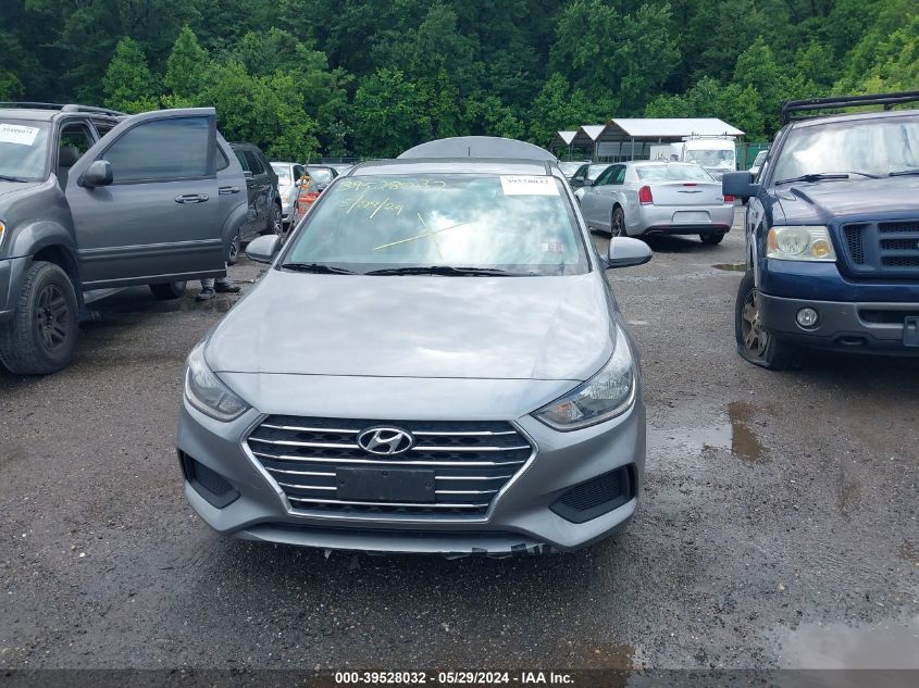 2022 Hyundai Accent Se VIN: 3KPC24A62NE156072 Lot: 39528032