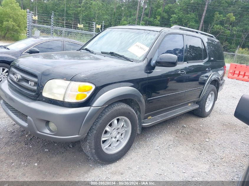 2004 Toyota Sequoia Sr5 V8 VIN: 5TDZT34A24S208323 Lot: 39528034