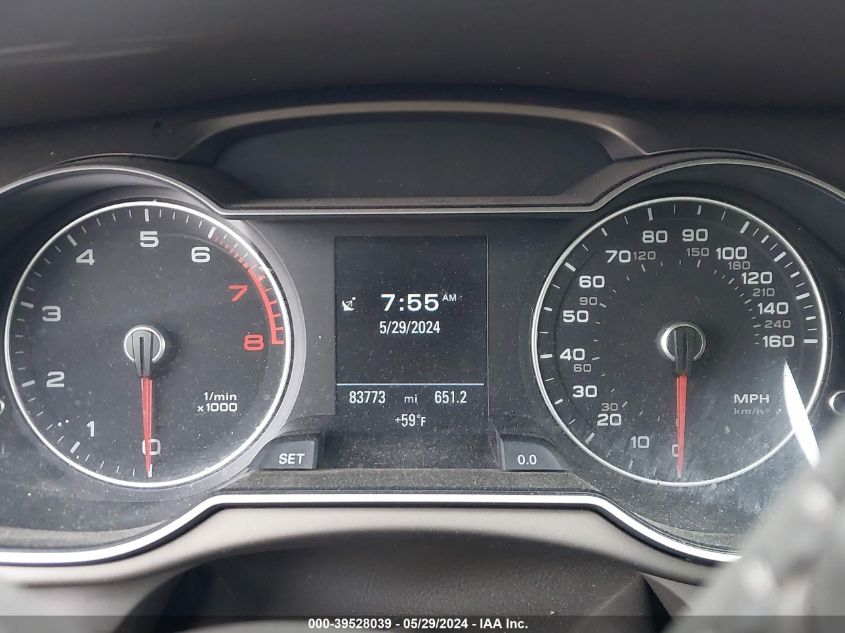 2015 Audi A4 2.0T Premium VIN: WAUAFAFL9FN011176 Lot: 39528039