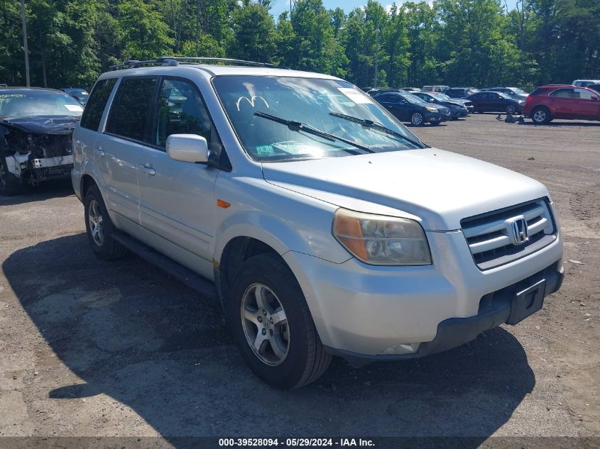 2008 Honda Pilot Ex-L VIN: 5FNYF18558B000239 Lot: 39528094