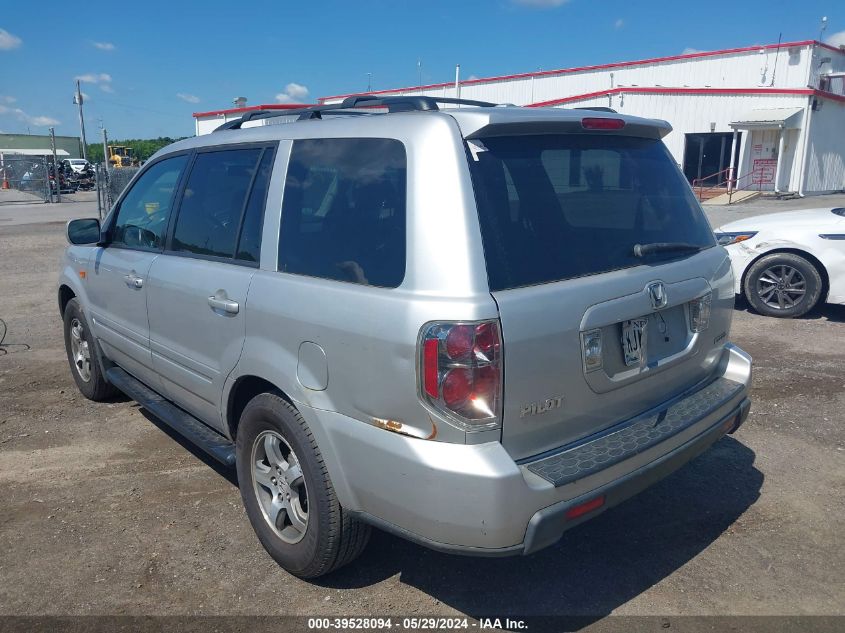 2008 Honda Pilot Ex-L VIN: 5FNYF18558B000239 Lot: 39528094