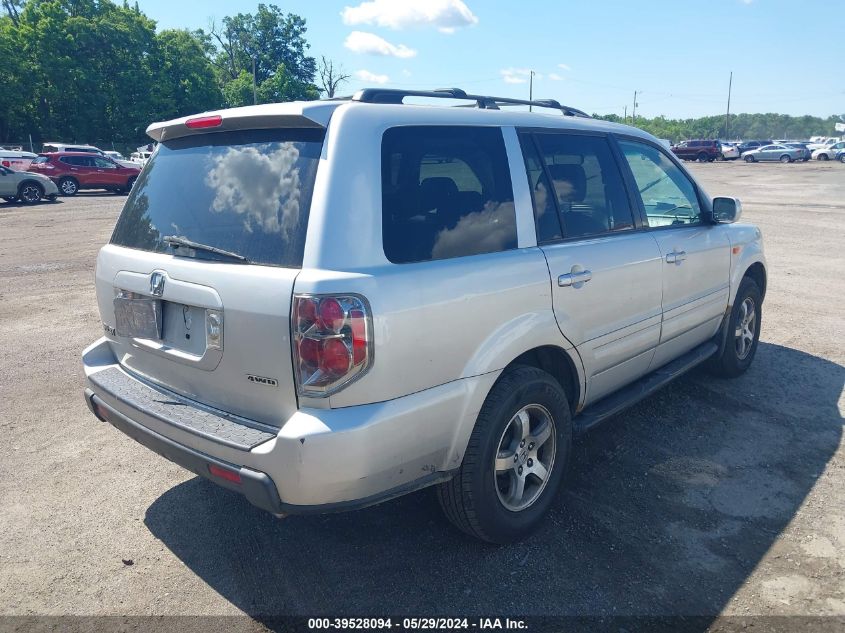 2008 Honda Pilot Ex-L VIN: 5FNYF18558B000239 Lot: 39528094