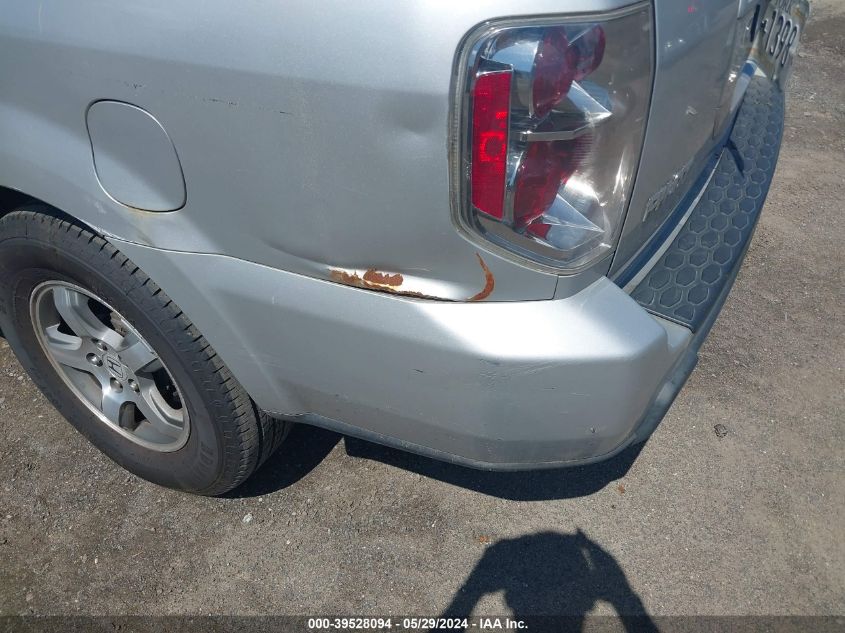 2008 Honda Pilot Ex-L VIN: 5FNYF18558B000239 Lot: 39528094