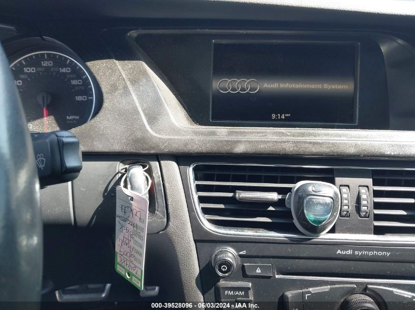 2009 Audi A4 3.2 Premium Plus VIN: WAULK78KX9N006276 Lot: 39528096