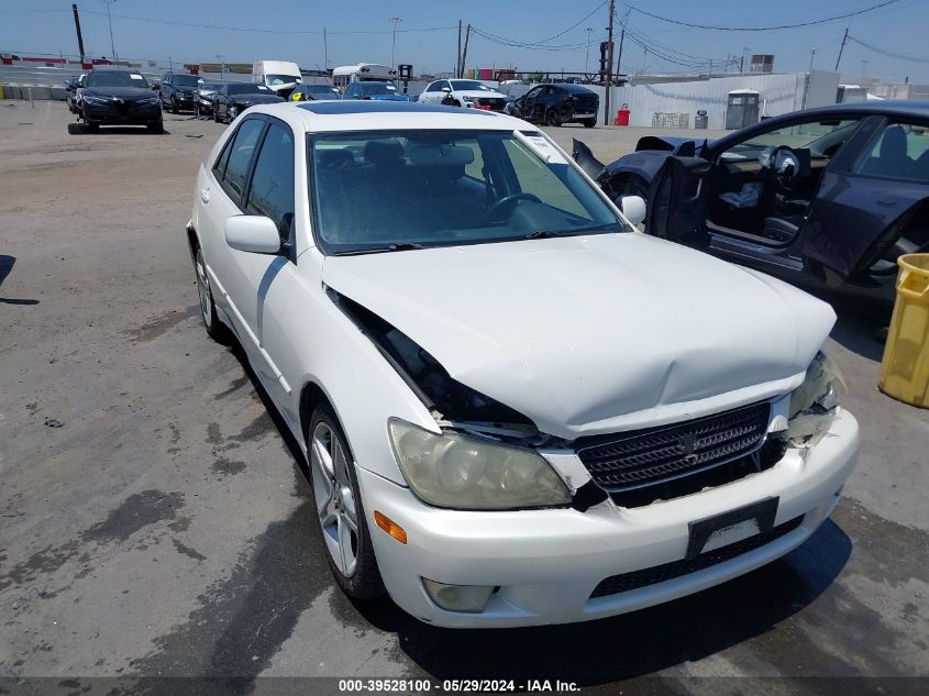 2003 Lexus Is 300 VIN: JTHBD192X30079509 Lot: 39528100