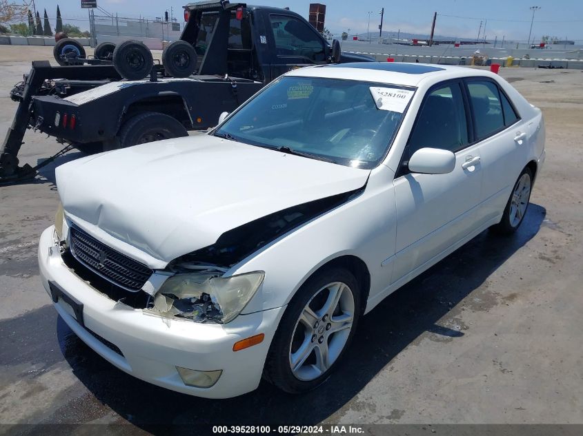 2003 Lexus Is 300 VIN: JTHBD192X30079509 Lot: 39528100