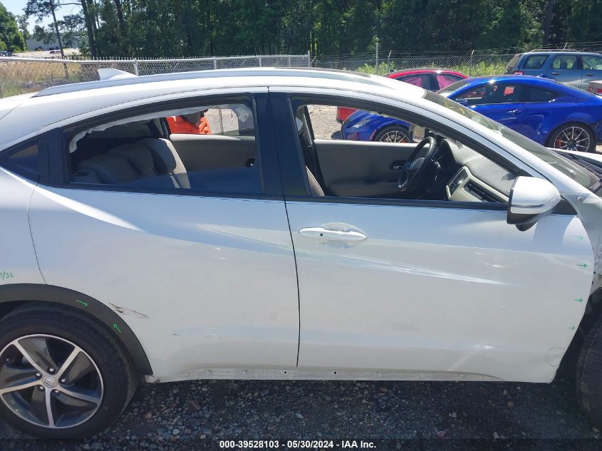 2021 Honda Hr-V 2Wd Ex-L VIN: 3CZRU5H72MM715496 Lot: 39528103