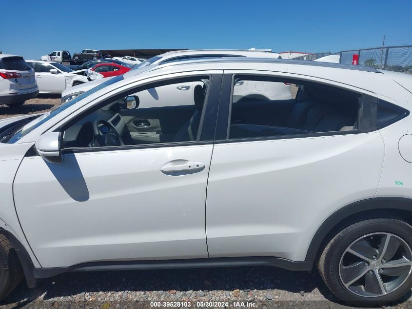 2021 Honda Hr-V 2Wd Ex-L VIN: 3CZRU5H72MM715496 Lot: 39528103