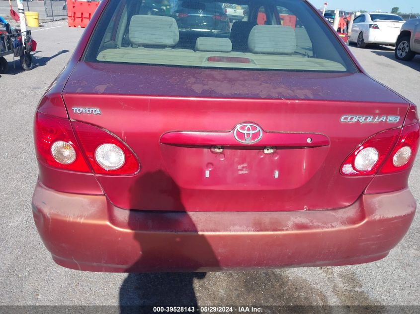 2005 Toyota Corolla Le VIN: 1NXBR32E65Z498872 Lot: 39528143