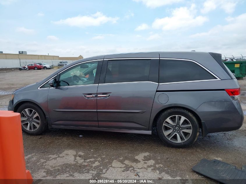 2014 Honda Odyssey Touring/Touring Elite VIN: 5FNRL5H93EB053444 Lot: 39528145