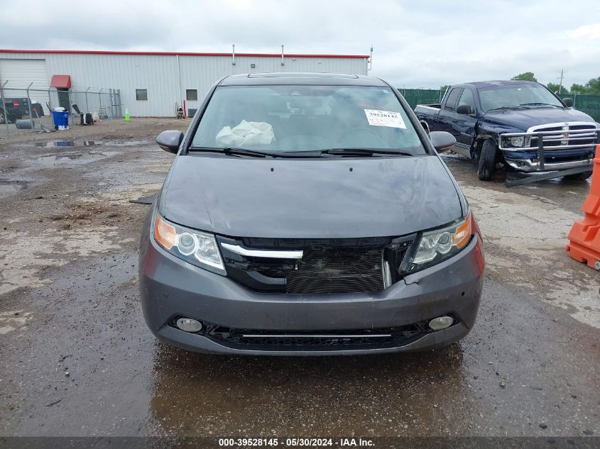 2014 Honda Odyssey Touring/Touring Elite VIN: 5FNRL5H93EB053444 Lot: 39528145