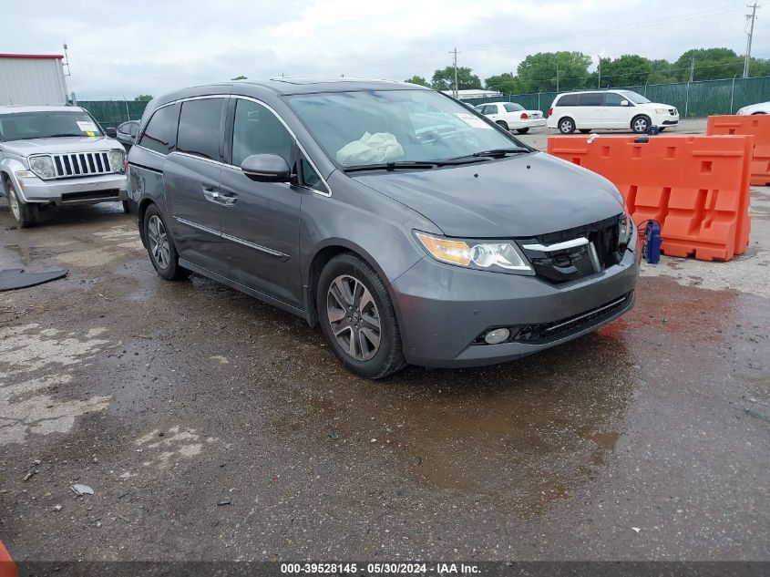 2014 Honda Odyssey Touring/Touring Elite VIN: 5FNRL5H93EB053444 Lot: 39528145