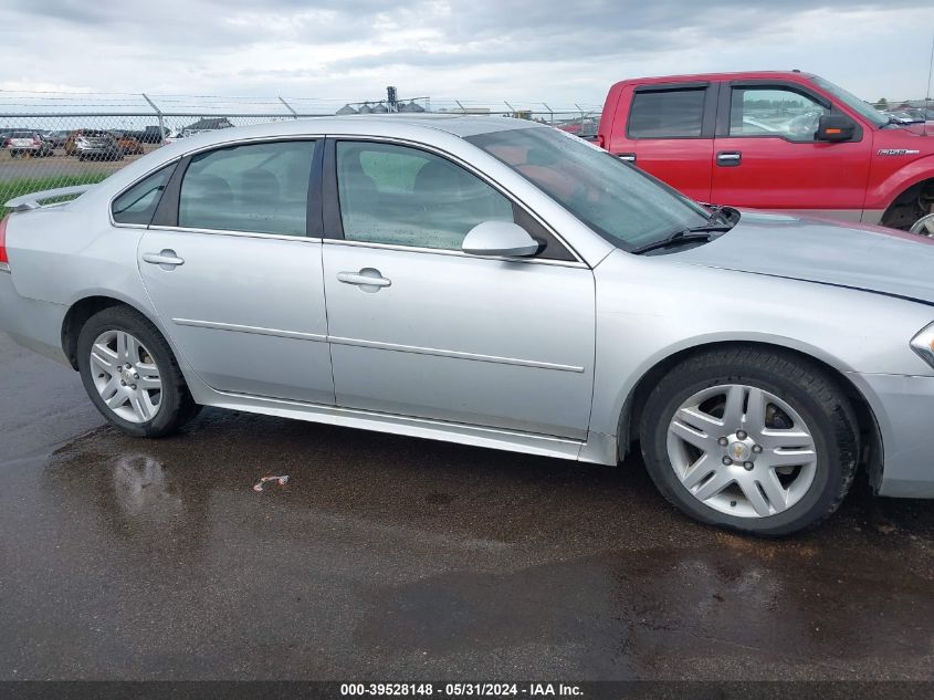 2011 Chevrolet Impala Lt VIN: 2G1WG5EK8B1130539 Lot: 39528148