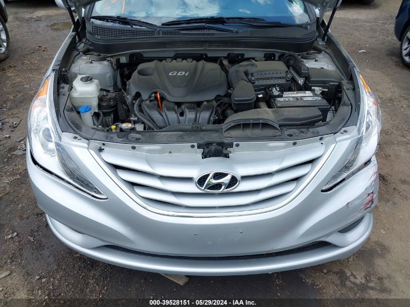 2013 Hyundai Sonata Gls VIN: 5NPEB4AC6DH657510 Lot: 39528151