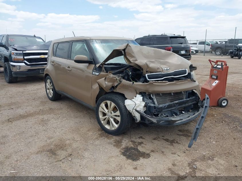 2015 Kia Soul + VIN: KNDJP3A5XF7194533 Lot: 39528156