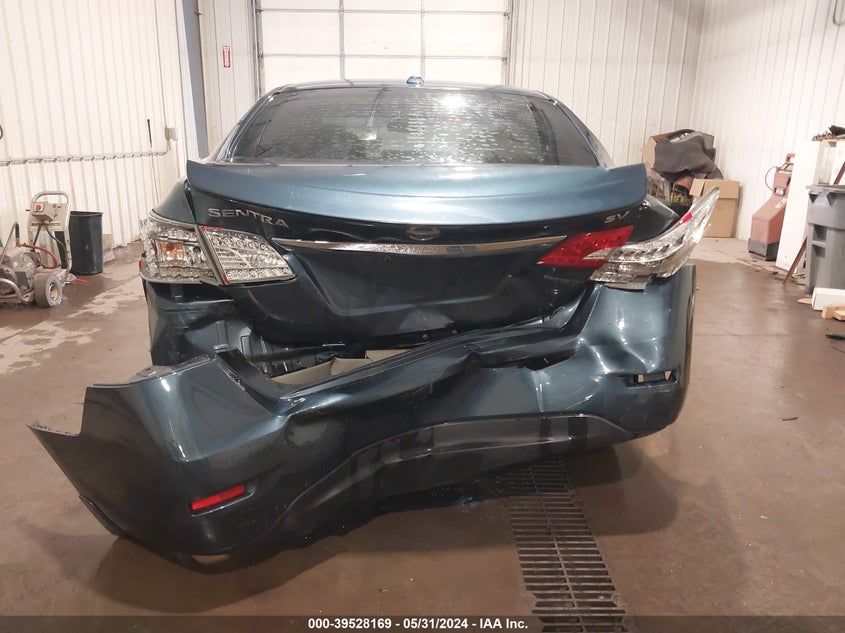 2015 Nissan Sentra Sv VIN: 3N1AB7APXFY227829 Lot: 39528169