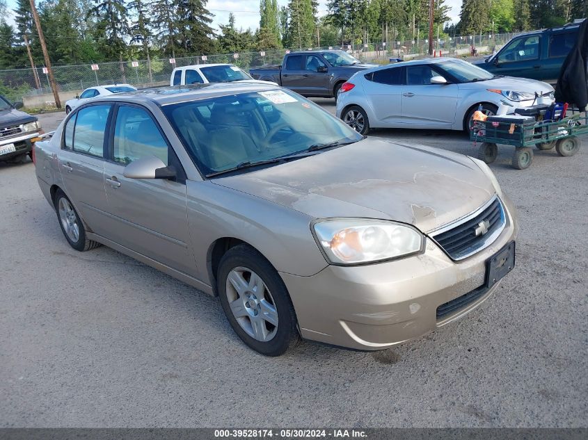 2006 Chevrolet Malibu Lt VIN: 1G1ZT53886F184793 Lot: 39528174