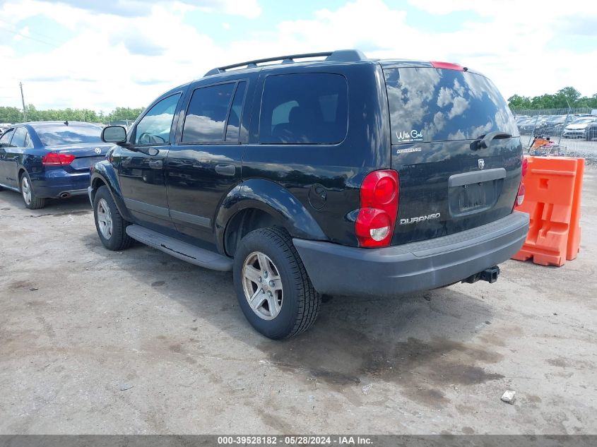 2006 Dodge Durango Sxt VIN: 1D4HB38N26F121104 Lot: 39528182