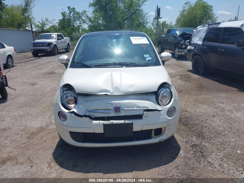 2012 Fiat 500 Pop VIN: 3C3CFFAR0CT335363 Lot: 39528195