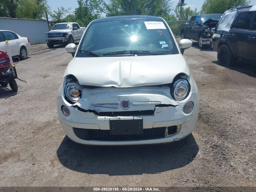 2012 Fiat 500 Pop VIN: 3C3CFFAR0CT335363 Lot: 39528195