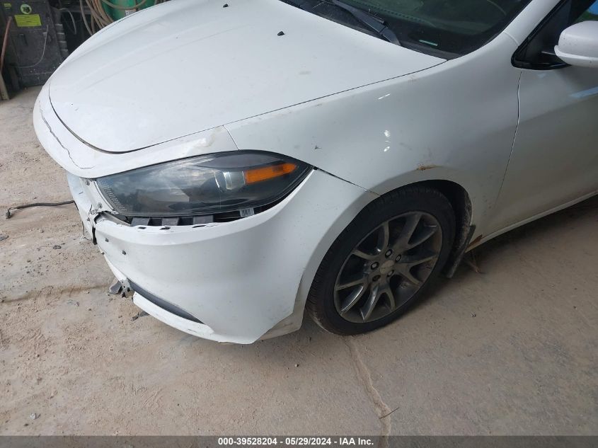 2014 Dodge Dart Sxt VIN: 1C3CDFBBXED673126 Lot: 39528204